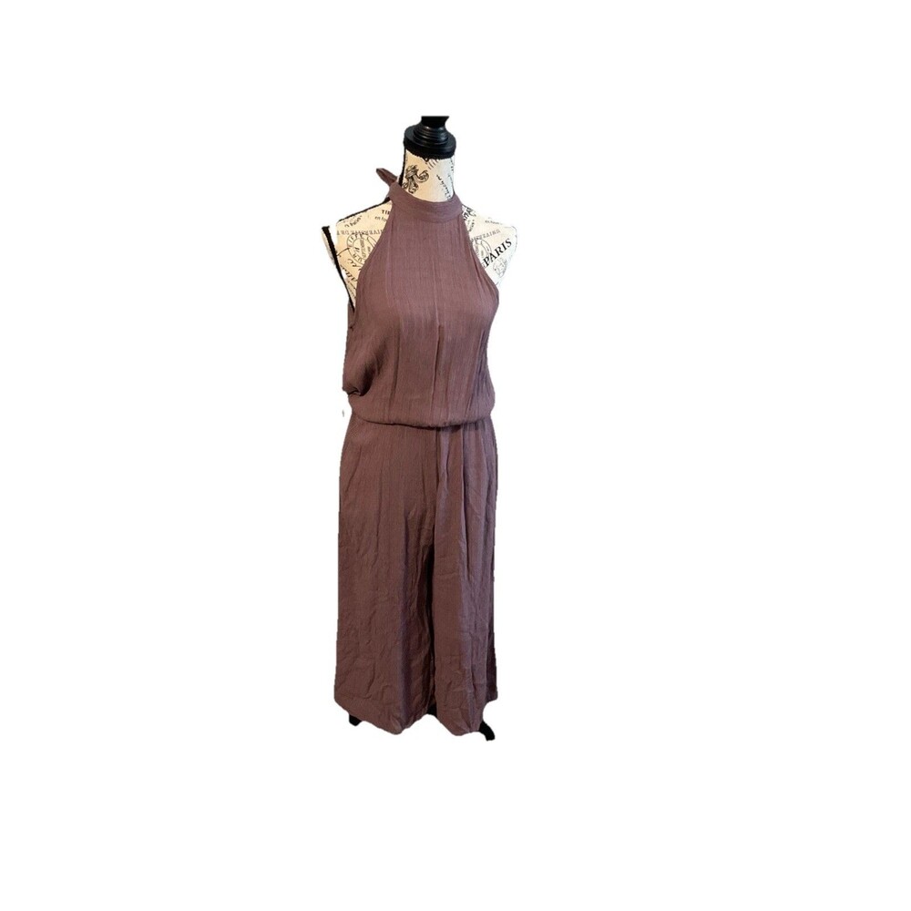 O'Neill Mauve Jumpsuit New Size Small Backless Coastal Boho Coquette Balletcore